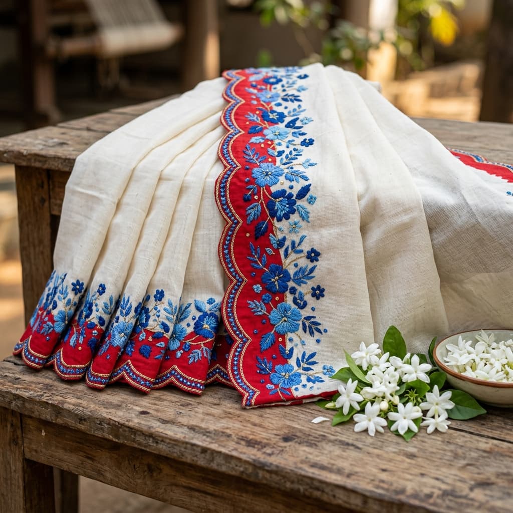 Embroidered Sarees
